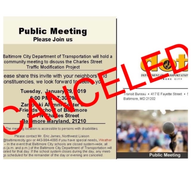 canceled meeting